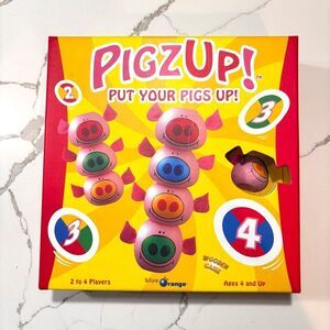 Blue Orange Games| PIGZ UP! Wooden Children’s Kids Board Game Family Fun Ages 4+
